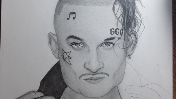 Портрет МОРГЕНШТЕРНА карандашом