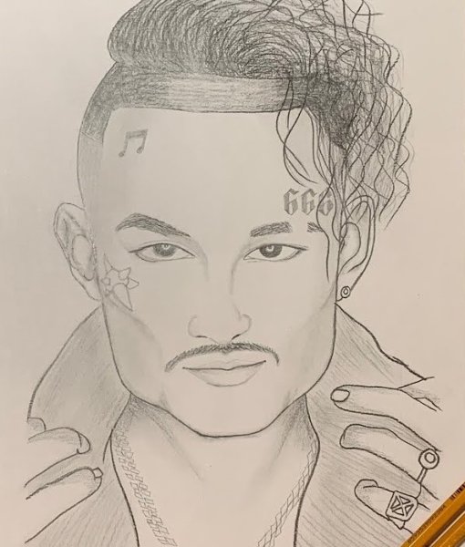 Моргенштерн для срисовки