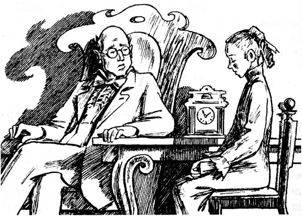 Иллюстрации к рассказу Чехова размазня