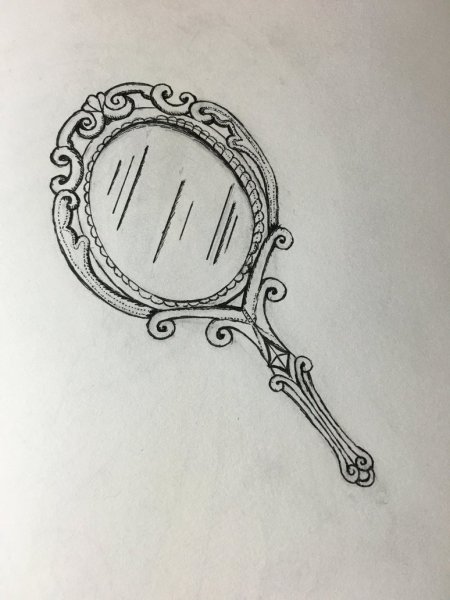 Зеркало для рисования