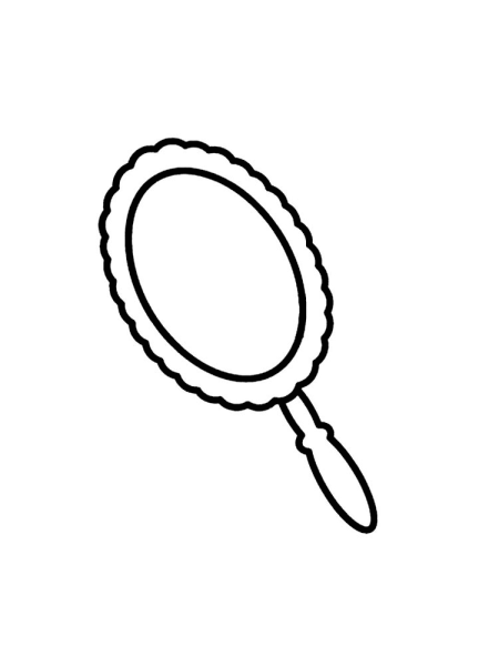 Зеркало карандашом