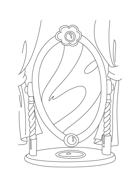 Овальная рамка Барокко