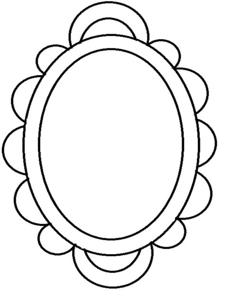 Зеркало эскиз