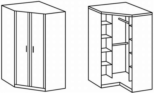 Шкаф раскраска для малышей