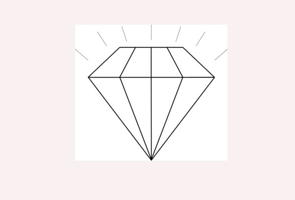 Бабочка карандашом