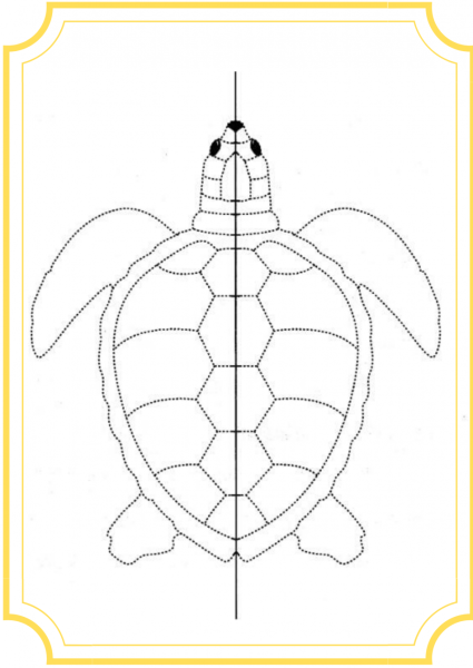 Симметричные рисунки карандашом