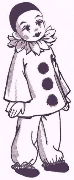 Пьеро эскиз