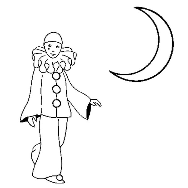 Эскиз ценического грим а