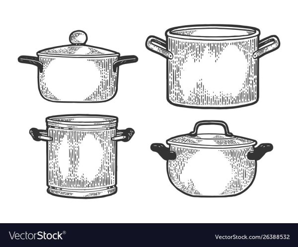 Кастрюля рисунок