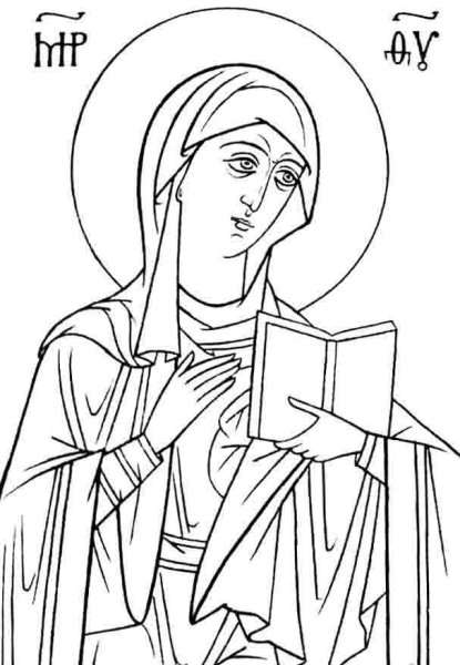 Прориси икон монахини Иулиании