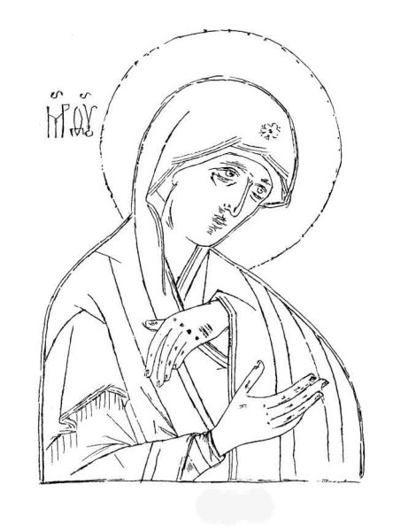 Прориси икон Иисуса Христа