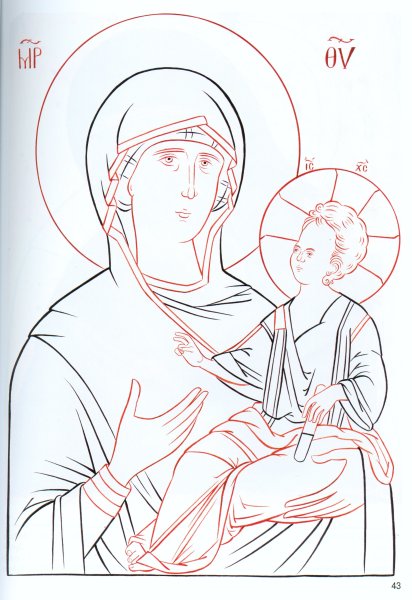 Прорись Богородицы Умиление