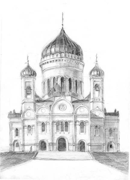 Собор для срисовки