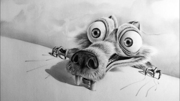 Рисунки карандашом прикольные