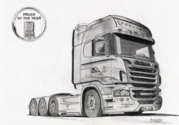 Scania-r-730 чертеж