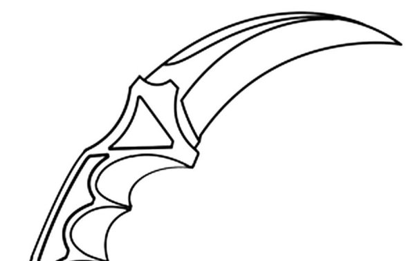 Ножи рисунки необычные