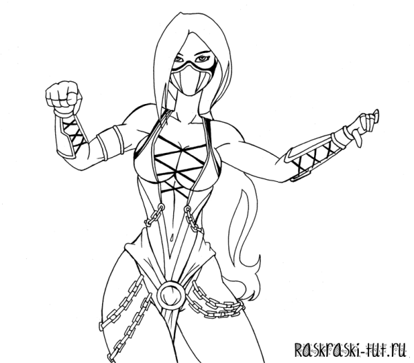 Китана мортал комбат