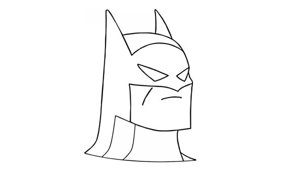 Бэтмен Бен Аффлек рисунок