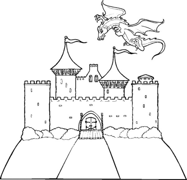 Замок для рисования