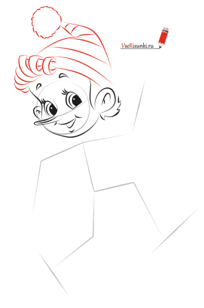 Раскраски для девочек Пиноккио