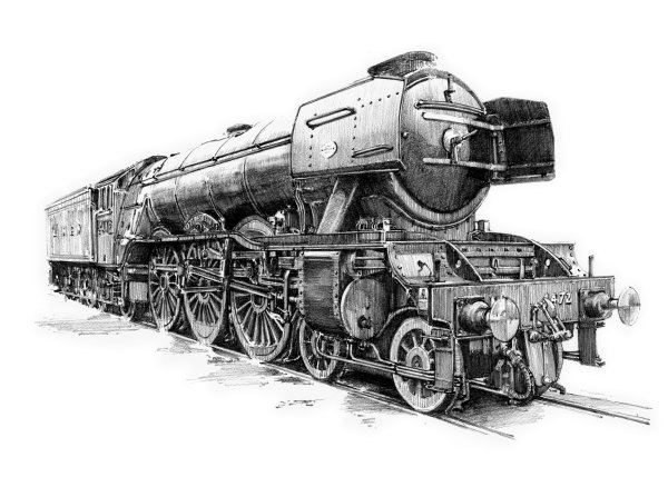 LNER a4 class 3 проекция
