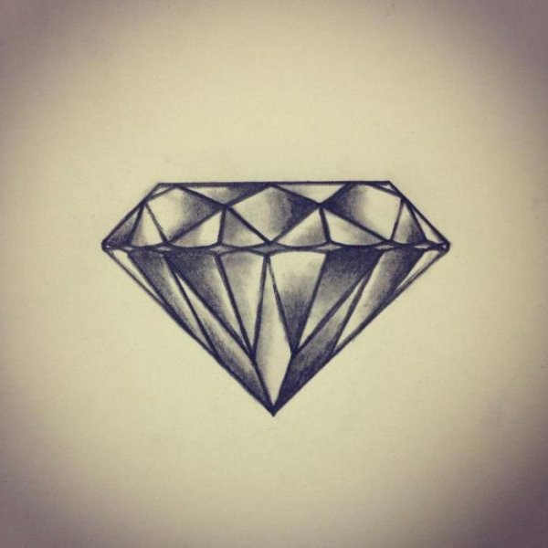 Алмаз карандашом