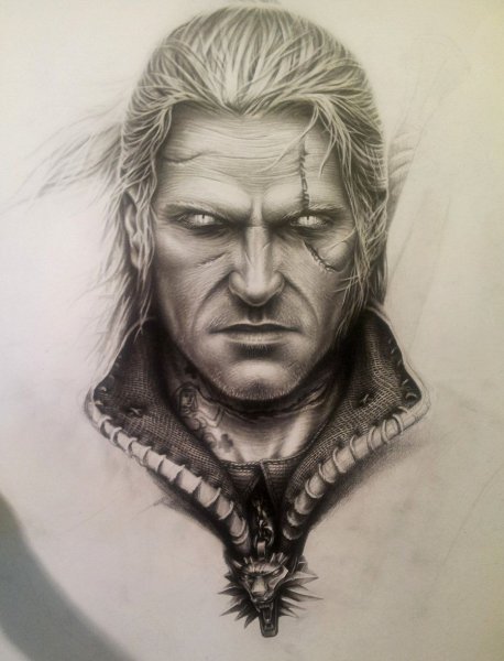 Ведьмак 2 Геральт арт