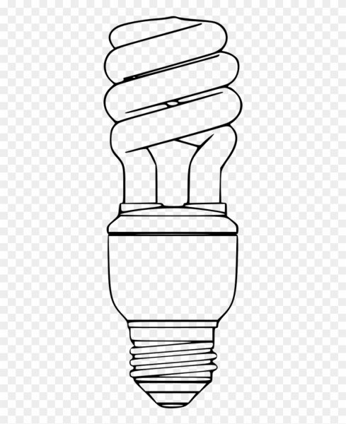 Лампочка рисунок