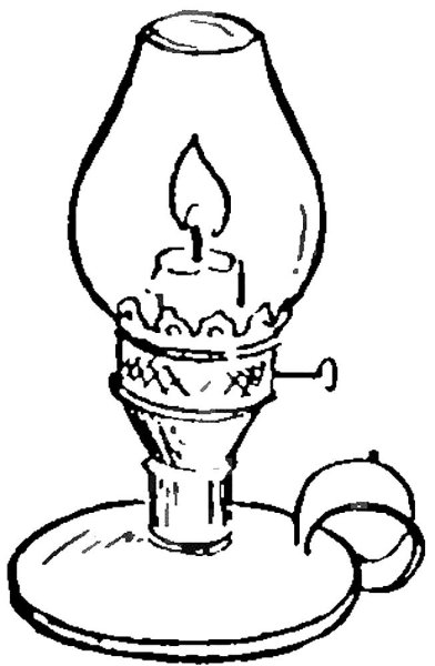 Лампочка карандашом