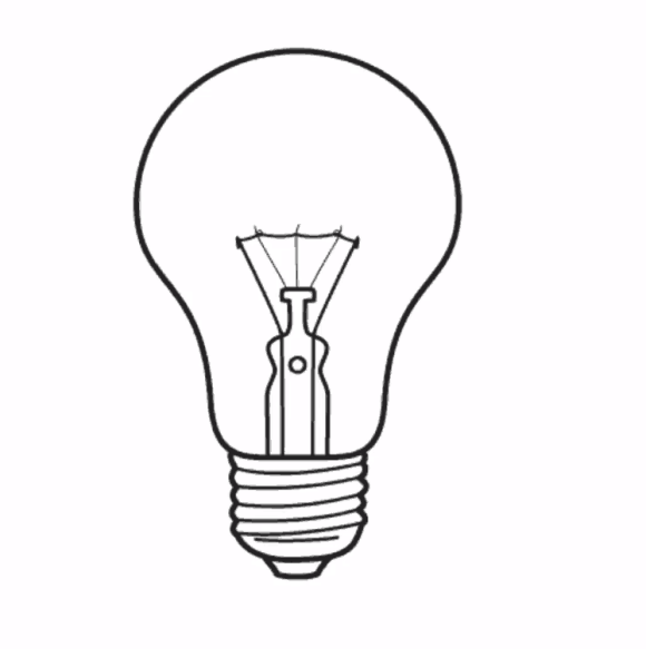 Лампа раскраска