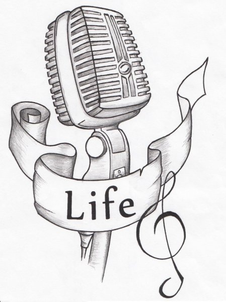 Микрофон эскиз