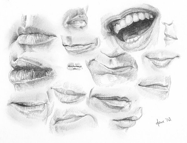 Рот набросок