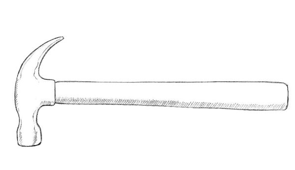 Молоток эскиз