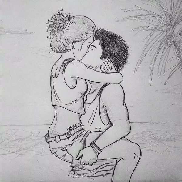 Рисунки влюбленных
