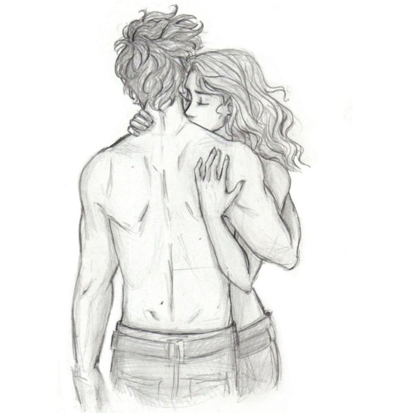 Рисунки для срисовки парочки