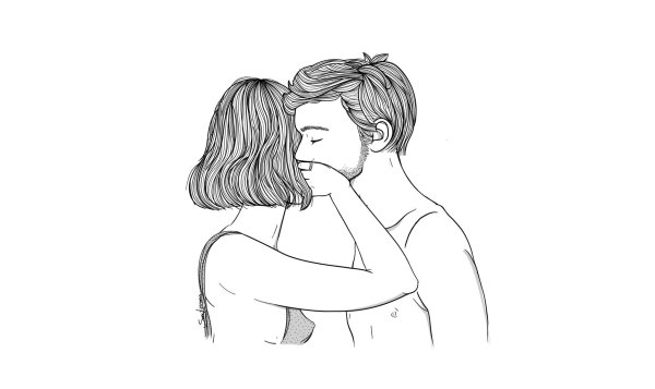 Рисунки влюбленных