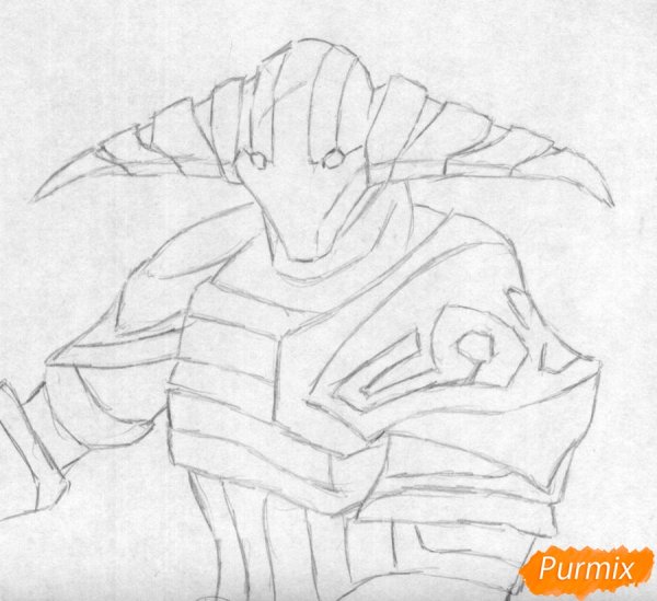 Свен дота 2 карандашом