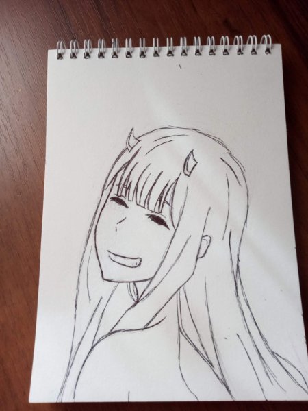 02 Аниме рисунок карандашом