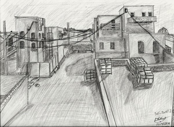 Рисунок го карандашом