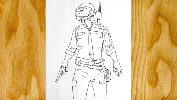 Рисунок ПАБГ легкий