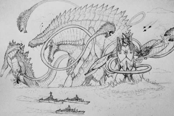 Шин Гидора Годзилла