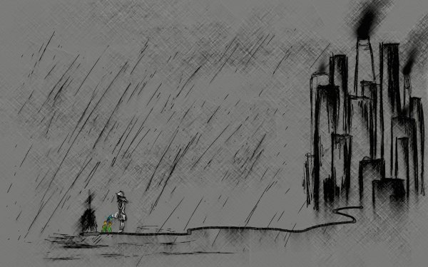 Грустные рисунки