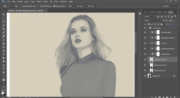 Фильтр карандаш