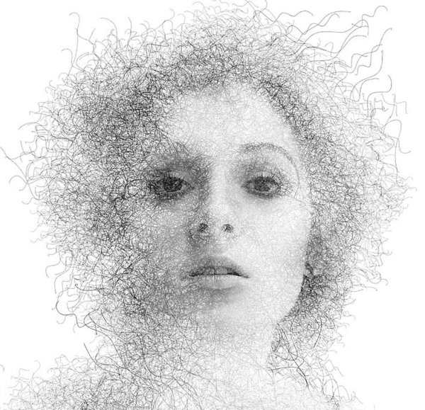 Портреты с фактурой