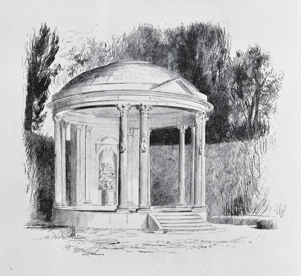 Беседка набросок