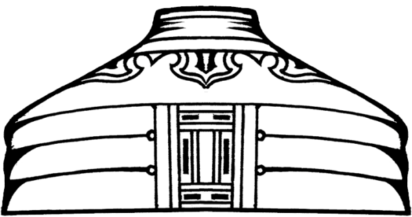 Юрта рисунок 4 класс