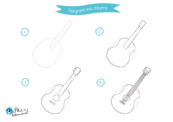 Барабан раскраска для детей