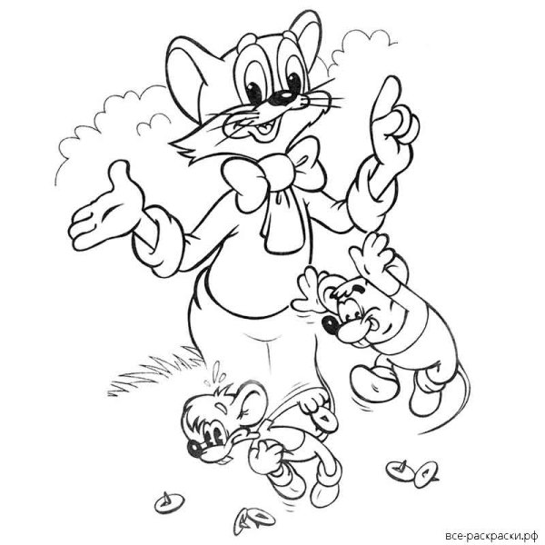 Срисовать кота Леопольда