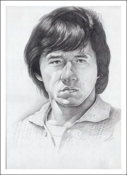 Рисунки известных людей карандашом