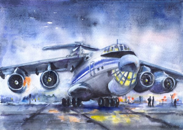 Ил 76 рисунок